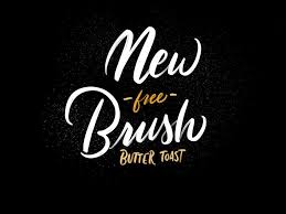 Check spelling or type a new query. Butter Toast Calligraphy Brush Free Brushes For Procreate