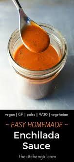 Skip The Canned Sauce And Keep It Healthy Easy Homemade Enchilada Sauce In 15 Minutes On Thekitch Homemade Enchilada Sauce Homemade Enchiladas Enchilada Sauce