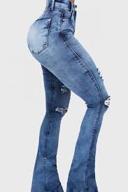 Modab Calca Jeans Modeladora Luxo Comprime A Barriga E Empina Bumbum Modab