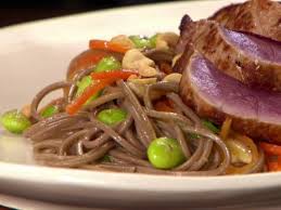 Soba Noodles With Edamame And Peanuts Recipe Food Network Recipes Soba Noodles Peanut Recipes