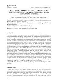 What kind of legal system does malaysia have? Pdf Developing Urban Green Space Classification System Using Multi Criteria The Case Of Kuala Lumpur City Malaysia