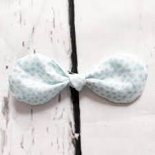 Create handmade bows for small dogs using the mini bowdabra and hair bow tool & ruler. Blue Dot Dog Hair Bow Clip Dog Hair Bows Happyshappy