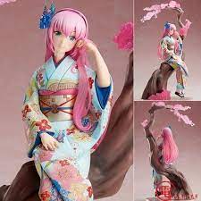 Hatsune Miku Kimono Action Figure Toys Doll Collection With Box Hatsune Miku Anime Figures Vocaloid