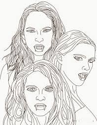 New Coloring Pages: Blood Suckers , Vampire Coloring Pages Free