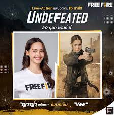 Free fire is the ultimate survival shooter game available on mobile. Waanjai Forever On Twitter Qrt And Reply Watch Live Action Together Undefeated March 9 2021 1 00pm Fb And Yt Of Garena Free Fire Starring Yayaurassaya Vee