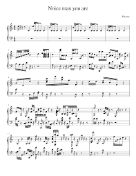 Process multiple pictures simultaneously, free denoising. Noice Man You Are Sheet Music For Piano Solo Musescore Com