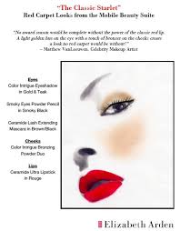 Elizabeth Arden Classic Starlet Face Chart How To Create