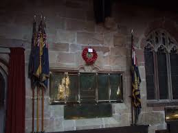Wilmslow St Bartholomew's Church War Memorial Cheshire