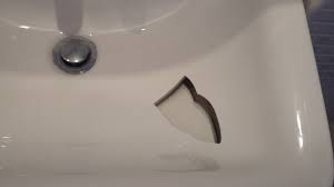 cracked porcelain sink repairs namco