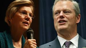 A new poll puts Charlie Baker and Elizabeth Warren ahead by large margins  in the November election