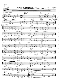 Practice Jazz Blog Corcovado Antonio Carlos Jobim Jazz Latin Bossa Nova Tempo 130 Jazz Standard Backing Track Jazz Standard Jazz Sheet Music Jazz Songs