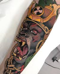 25 Incredible Gorilla Tattoo Ideas for Men in 2024