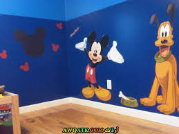 غرف نوم أطفال ميكي ماوس وميني تصميمات جميلة جدا