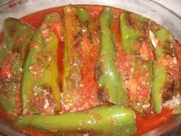 Dolma Felfel Poivrons Farcis En Sauce Cuisinestyle Poivrons Farcis Recettes Internationales Dolma