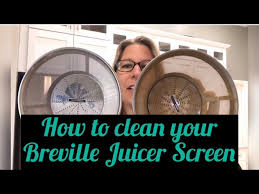 Remove the bean hopper, bean hopper lid, upper burr, thermal carafe, thermal carafe lid, drip cup, drip cup lid, gold tone filter and filter basket and wash all items in warm soapy water. Easy Best Way How To Clean A Dirty Clogged Breville Juicer Metal Filter Screen Strainer Basket Youtube