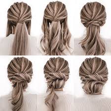 Bun hairstyles pretty hairstyles wedding hairstyles celebrity hairstyles wedding hair and makeup hair makeup diy hair for wedding guest hair wedding bridal hair hair diy: 34 Diy Hairstyle Tutorials For Wedding And Prom My Deer Flowers
