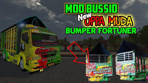 Game bussid atau bus simulator indonesia. Mod Canter Mukhlas V2 New Oppa Muda Bumper Fortuner Terbaru Youtube