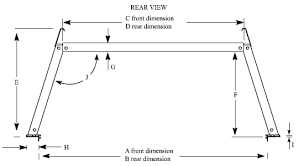 dimensions for pick up truck ladder racks system one