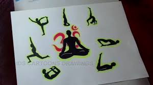 Yoga helps in developing the balance between all the three as stated in ayurveda in india. How To Draw Yoga Meditation Poster Drawing Youtube