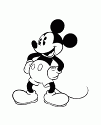 A mouse controls the movement of the cursor on a computer display screen. Mickey Free Printable Coloring Pages For Kids