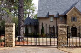 Find ideas and inspiration for brick driveway to add to your photos: What If I Want To Mount My Wrought Iron Or Aluminum Fence To Something Other Than Your Posts Iron Fence Shop Blog