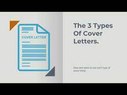 A cover letter can also help you make a generic resume appear more tailored for t. Three Types Of Cover Letters Jobs Ecityworks