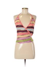 details about missoni sport women pink sleeveless top 46 italian