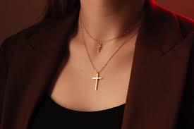 Image of a Crucifix Cross Necklace