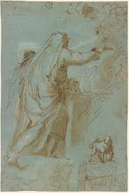 Gian Battista Zelotti European Art Drawings Art