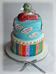Class Teacher Female Teacher Birthday Cake For Teacher Teacher Farewell Oh See How Far You Ll Go Cake This Cake Was Done For My Son S Teacher Who Was Leavin Teacher Cakes School Cake Preschool Graduation Cake