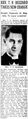 Rev Theodore Robert Buzzard (1906-2004)