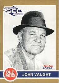 John Vaught Football Price Guide