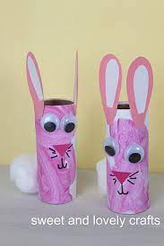 Toilet Paper Bunnies Bunny Crafts Toilet Paper Roll Crafts Easter Crafts