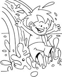 Water Slide At Water Park Coloring Summer Coloring Pages Cool Coloring Pages Coloring Pages
