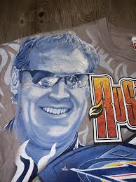 Vintage Rusty Wallace Miller Lite All Over Print NASCAR #2 T Shirt Size  Large