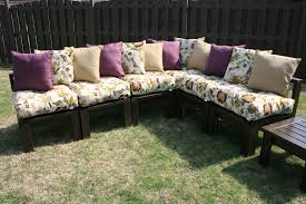Now you can enjoy the outdoors while lounging in comfort and style with this patio daybed with cushions. Diy Outdoor Sectional Cute Diy Projects