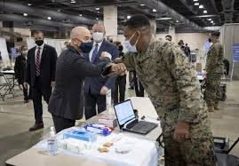 National military command center (nmcc) Secretary Mayorkas Visits Fema Covid 19 Vaccination Facility In Philadelphia Homeland Security Today