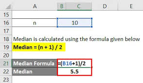 For a data set, it may be thought of as the middle value. Median Keplet A Median Kiszamitasa Szamologep Excel Sablon
