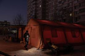 Ukraine warns that Moscow is using the risk of nuclear disaster as a tool  of coercion after a Russian air attack cut power to more than 1 million Kyiv  residents and impacted