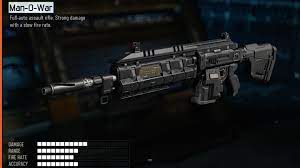 Best Man O War Class Setups Call Of Duty Black Ops 3 Agent Zero