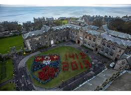 600th Anniversary University Of St Andrews Shield Modern Foreign Languages St Andrews Scotland College Campus