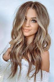 Middle Long Wave Wig Hair Color For Fair Skin Hair Styles Hair Color Balayage