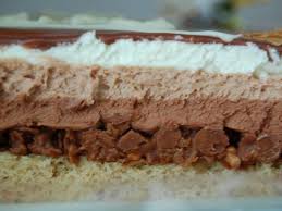 Recette De Trois Chocolats Sur Croustillant Pralinoise Recette Croustillant Pralinoise Pralinoise Gateau 3 Chocolat