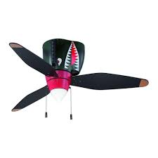 For rooms that are less than 10 x 10 or less, this is a good sized ceiling fan. Craftmade Lighting Wb34 Warplanes 48 Inch Ceiling Fan With Light Kit