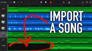 How To Import A Song Into Garageband Ios Youtube