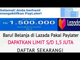 Belanja dengan cara online biasanya pembayarannya dengan cara cas atau kontan (tunai), namun cara daftar kredivo tak perlu kartu kredit untuk bisa mendapatkan barang idaman semudah tidak punya kartu kredit tak masalah, mungkin anda punya kartu kredit tapi takut di tertipu ketika belanja. Cara Daftar Lazada Paylater Beli Sekarang Bayar Belakangan Di Lazada Youtube