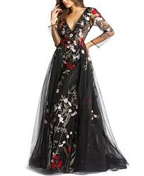 Mac duggal vertical sequin midi sheath dress. Mac Duggal Embellished Floral Gown Reviews Dresses Women Macy S