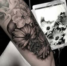 Pin By Rose On Tattoo Ideas Sunflower Tattoo Sleeve Butterfly Sleeve Tattoo Tattoos