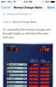 The exchange rate has been pegged to the u.s. Cashchanger The Leading Money Changers Exchange Rate In Malaysia