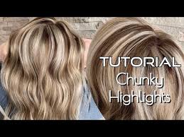 Wigsbuy provide great selection of top quality dark hair with chunky highlights. Tutorial 2000 S Chunky Hair Trend High Contrast Hair Youtube